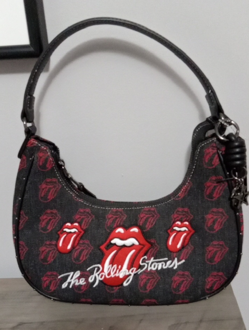 The Rolling Stones Hobo Shoulder Bag NWTS
